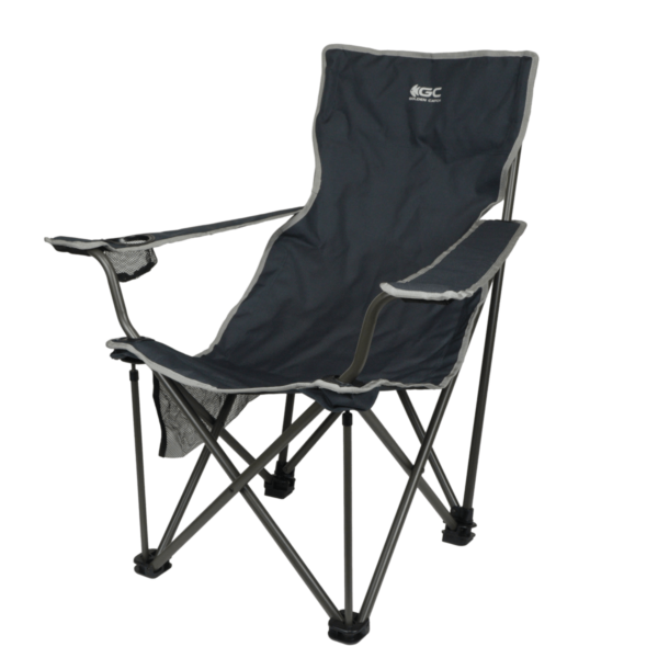 chair golden catch camping folding heavy duty steel frame