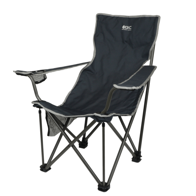 chair golden catch camping folding heavy duty steel frame