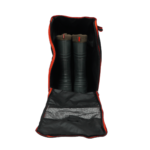golden catch boots bag black