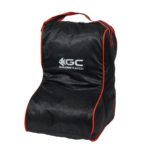 golden catch boots bag black