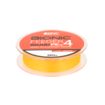 golden catch braided line bionic feeder pe x4 150m orange 0 8
