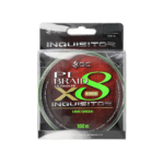 golden catch braided line inquisitor pe x8 100m lime green 0 6