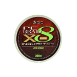 golden catch braided line inquisitor pe x8 200m lime green 2 5