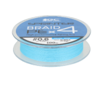 golden catch braided line sprinter pe x4 100m blue 0 6