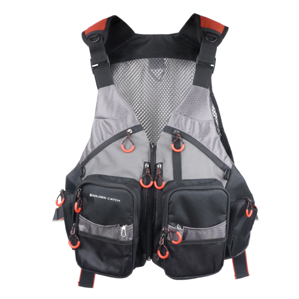 golden catch fishing vest