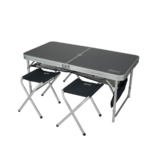 golden catch folding table set with 4 chairs