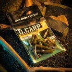 golden catch g carp chod heli buffer sleeves 10pcs khaki