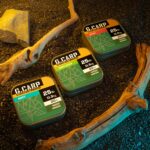 golden catch g carp coated braid soft 20m 25lb weed green