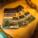 golden catch g carp d rig kickers l 10pcs khaki