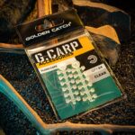 golden catch g carp floss caps 24pcs clear