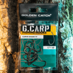 golden catch g carp hook curve shank tf 2 10pcs
