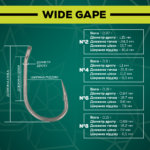 golden catch g carp hook wide gape tf 4 10pcs