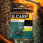 golden catch g carp hook wide gape tf 6 10pcs