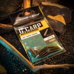 golden catch g carp hooklink sleeves 20mm 10pcs khaki