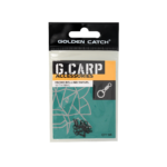golden catch g carp micro rolling swivel with ring 14 10psc