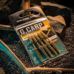 golden catch g carp power lead clip 2pcs khaki
