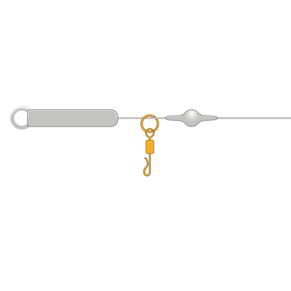 golden catch g carp quick change heli swivel 4 10psc