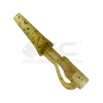 golden catch g carp safety lead clip with stops 5pcs khaki