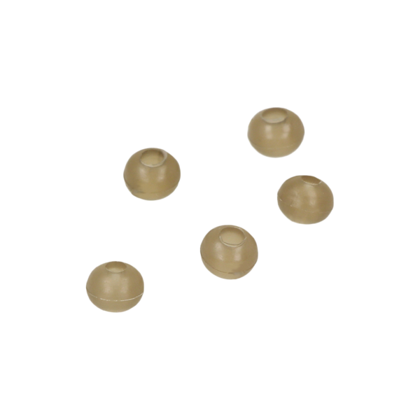 golden catch g carp shock bead rubber 5mm 24psc khaki
