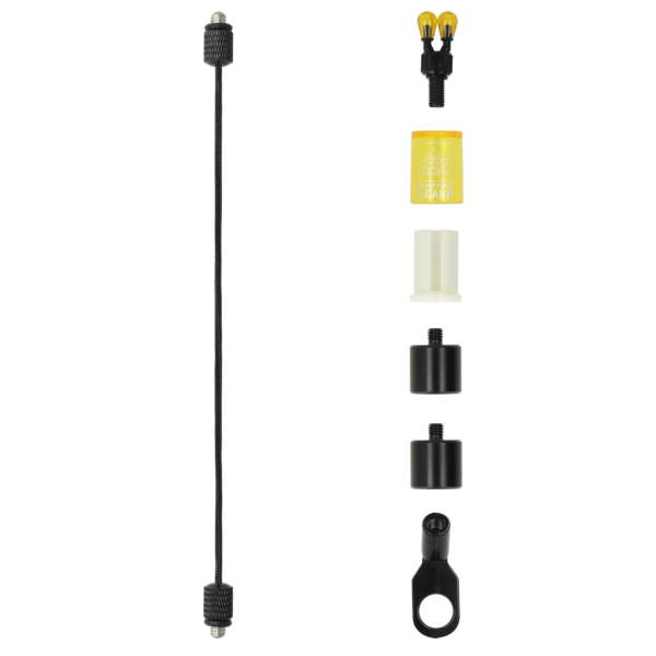golden catch g carp swinger hi viz bobbin yellow new 2024