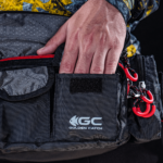 golden catch hip bag