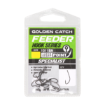 golden catch hook feeder 1011bn 14 12pcs