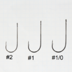 golden catch hook single worm 1234bn 1 6pcs