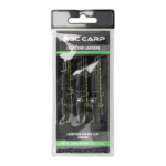 golden catch leadcore safety clip leader 3pcs camo green