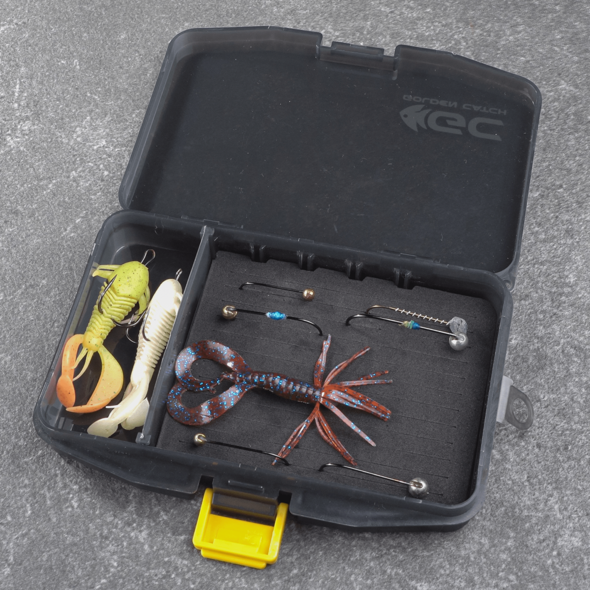 golden catch lure box foam s lb 1510f