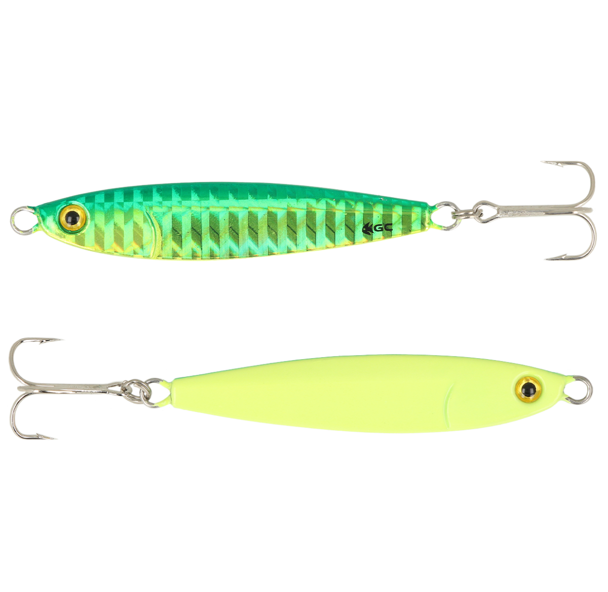 golden catch metal jig blaze 12g 212 glow