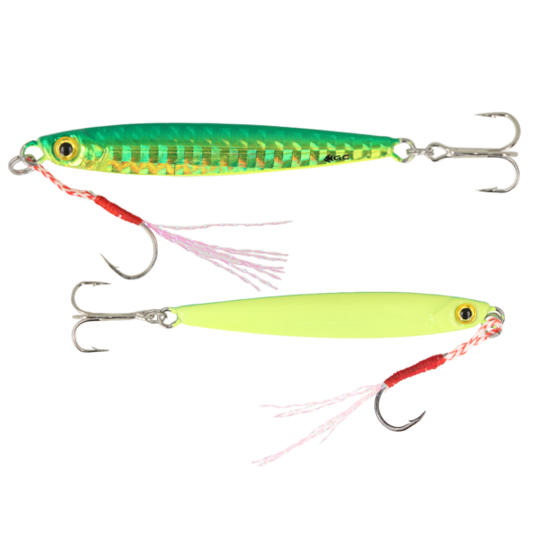 golden catch metal jig dasher 10g 212 glow