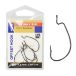 golden catch offset hook skinny rip 4078bn 3 0 4pcs
