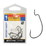 golden catch offset hook worm 4094bn 2 0 5pcs