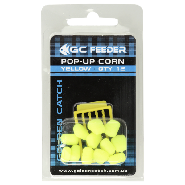 golden catch pop up corn 12pcs yellow