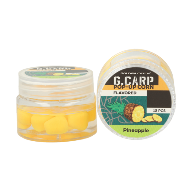 golden catch pop up flavored corn in dip 8mm 12pcs pineapple