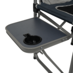 golden catch portable chair with folding side table