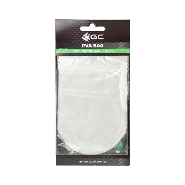 golden catch pva bag 85x140mm with thread 10pcs
