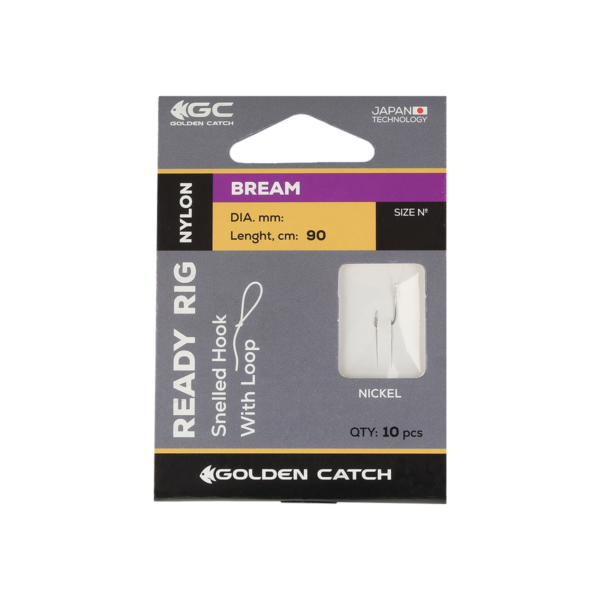 golden catch ready rig bream 12 10pcs