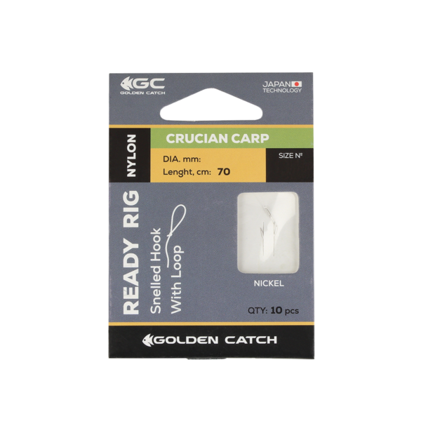 golden catch ready rig crucian carp 12 10pcs