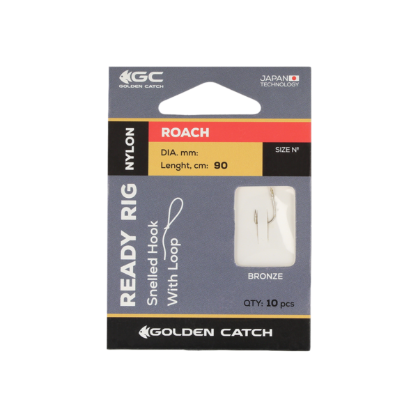 golden catch ready rig roach 8 10pcs