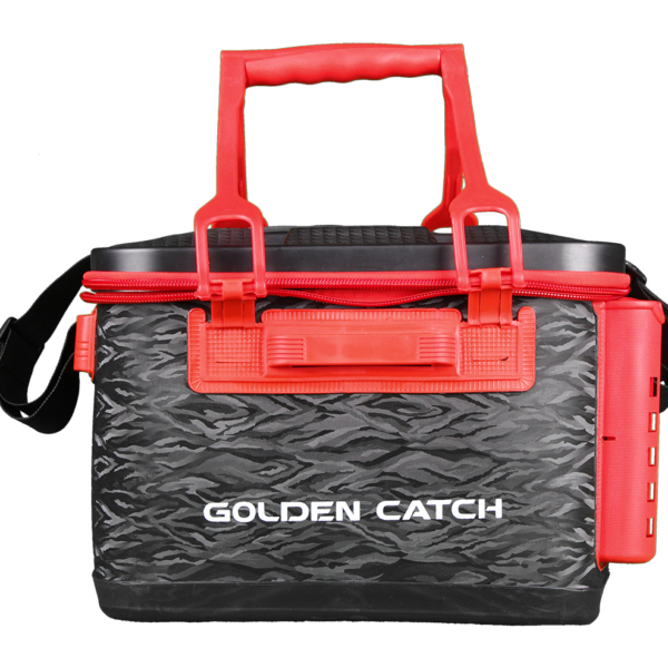 golden catch rod stand bakkan bag xl