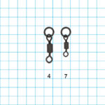golden catch swivel with ring 2040hb 7 10pcs