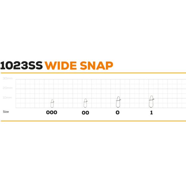 golden catch wide snap 1023ss 000 12pcs