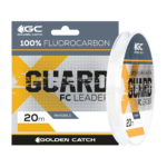golden catch x guard fluorocarbon leader 20m 0 373mm