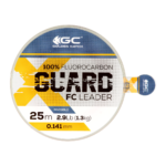 golden catch x guard fluorocarbon leader 25m 0 141mm