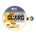 golden catch x guard fluorocarbon leader 25m 0 234mm