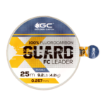 golden catch x guard fluorocarbon leader 25m 0 257mm