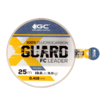 golden catch x guard fluorocarbon leader 25m 0 418mm