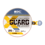golden catch x guard fluorocarbon leader 25m 0 455mm