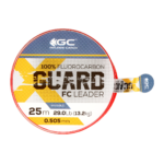 golden catch x guard fluorocarbon leader 25m 0 505mm